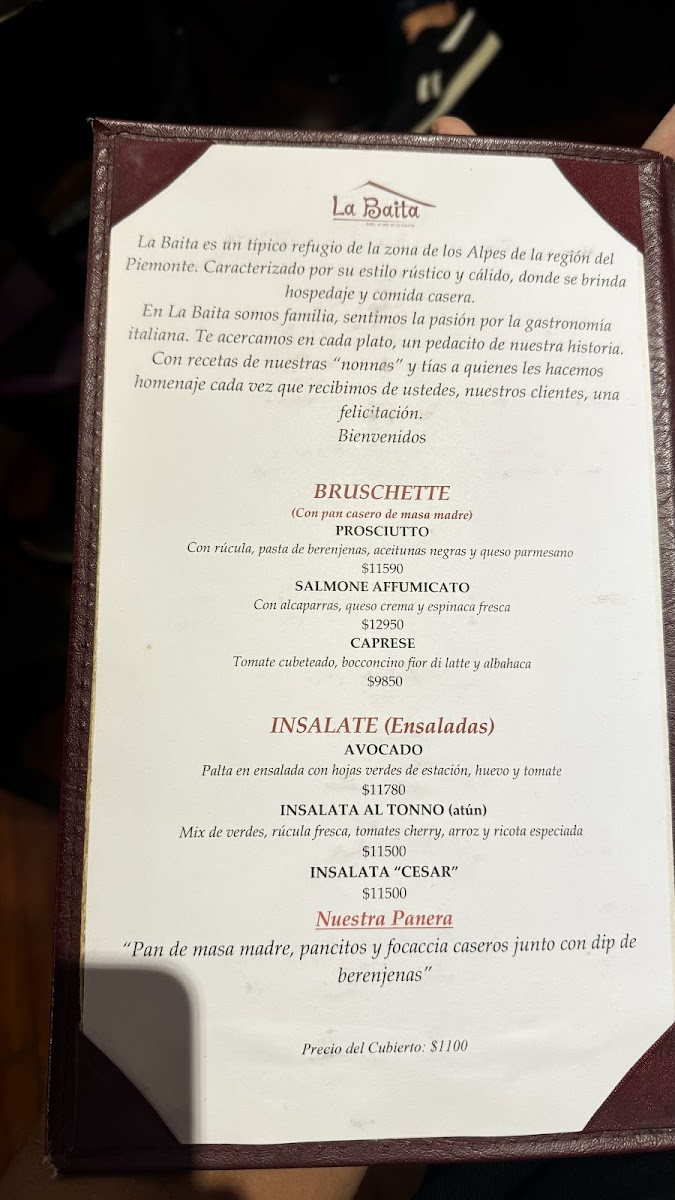 Menu La Baita Palermo-2