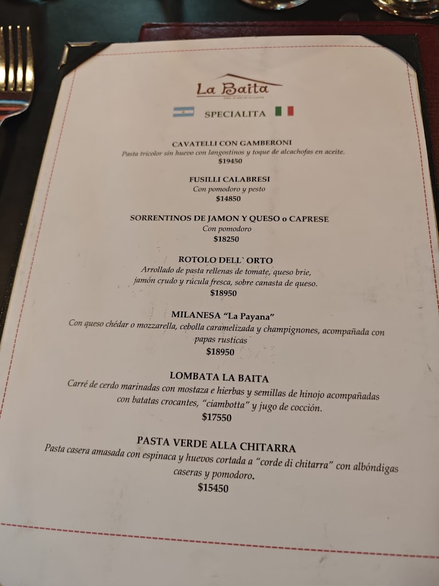 Menu La Baita Palermo-7